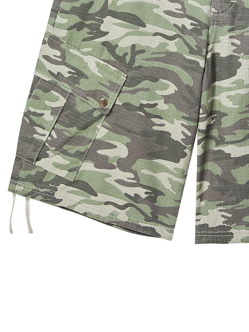 PATTERN CARGO HALF PANTS (CAMO)