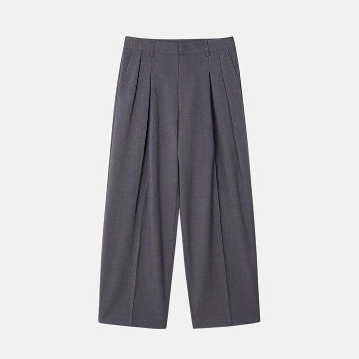 ASCLO Eddy Box Tuck Slacks (2color)