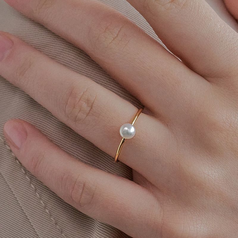 Hei（ヘイ）の「TWICE 着用/メルパールリング/mer pearl ring（Accessories）」