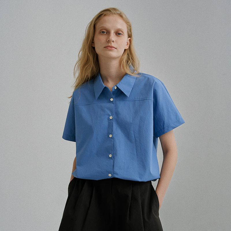 String cotton blouse