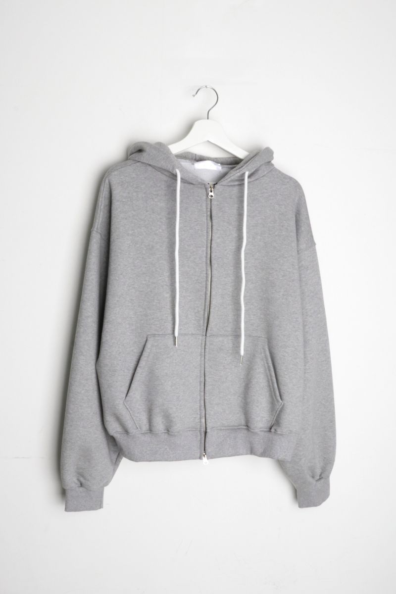KEVIN OVER-FIT HOOD ZIP-UP