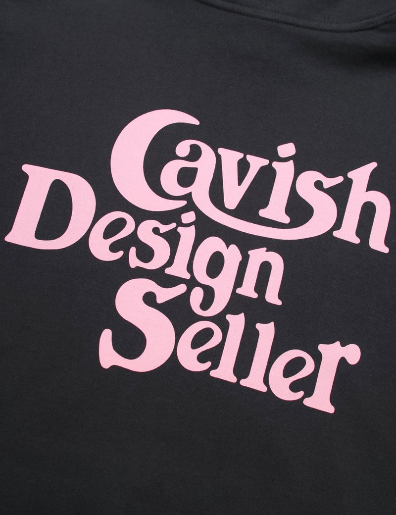SELLER LOGO HOODIE CHARCOAL(PINK)(CV2BFUM400A)
