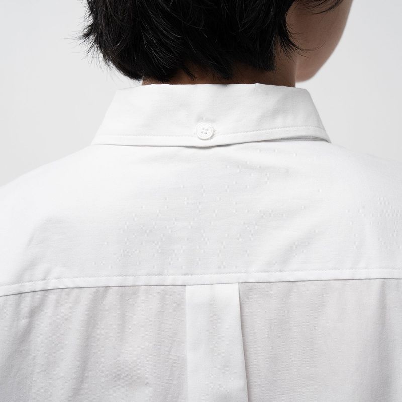 レギュラースナップフリルシャツ(WHITE)