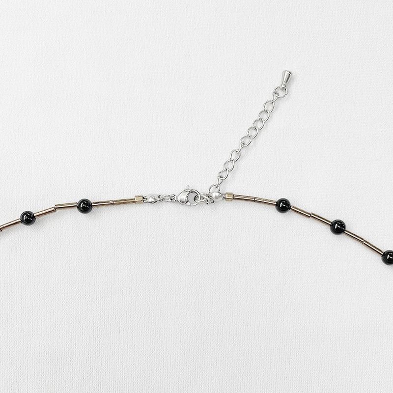 Elfo ball line necklace