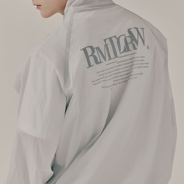ROMANTIC CROWN（ロマンティッククラウン）の「LIGHT TRACK JACKET_LIGHT GREY（Jackets/Outerwear）」