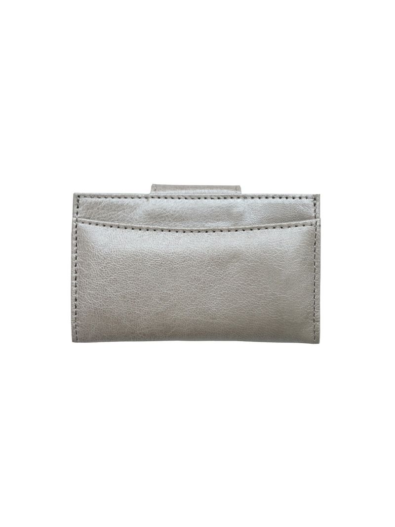 Fleur Card Wallet (Silver)