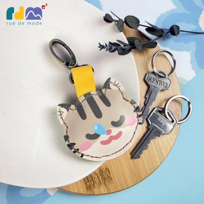 Illustrator Collaboration: Cat Keychain