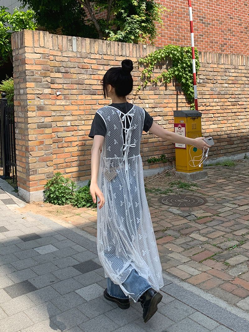 JAZZ THE ORDER（ジャズ ザ オーダー）の「LACE SEE-THROUGH LAYERED DRESS（Dresses）」