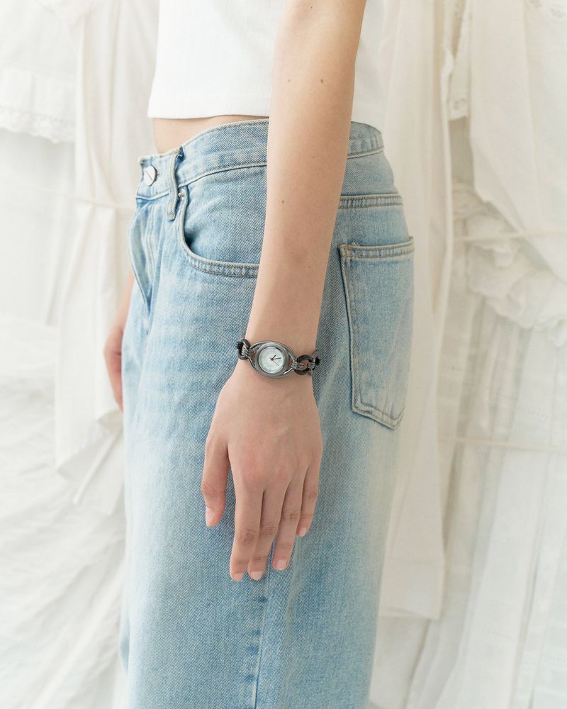 Black Bound Frame Watch