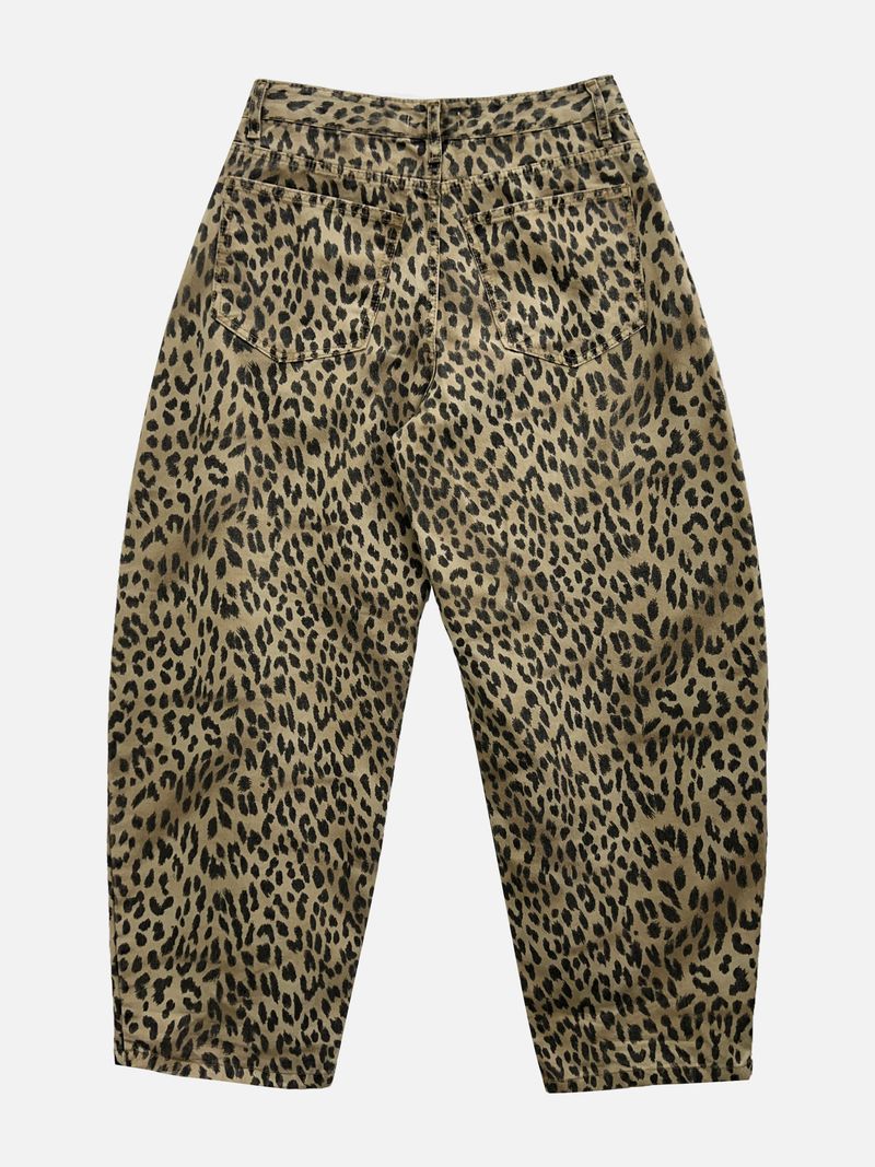 Chiller Leopard Wide Balloon Pants 2C