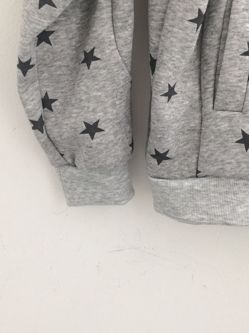 Highneck star zipup