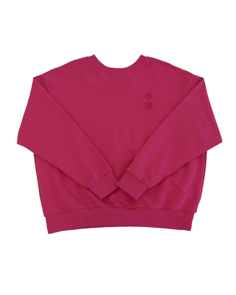 Box pleats logo mtm / pink