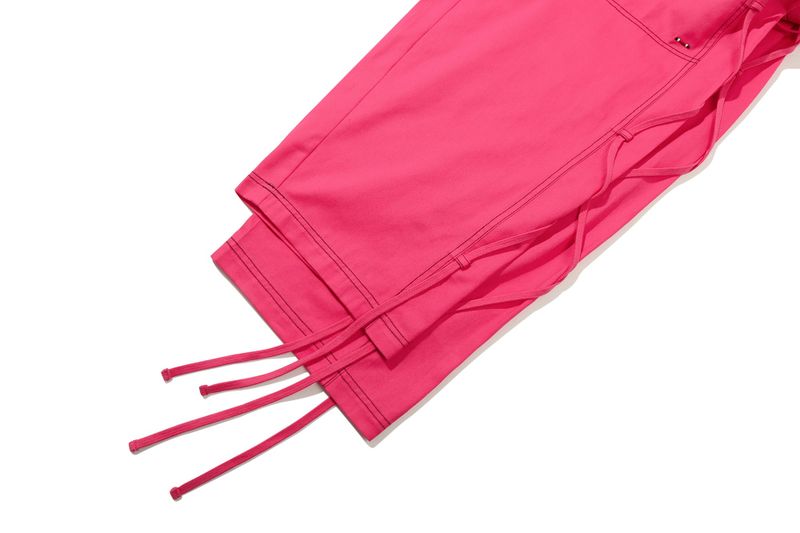 SIDE STRING PANTS_PINK