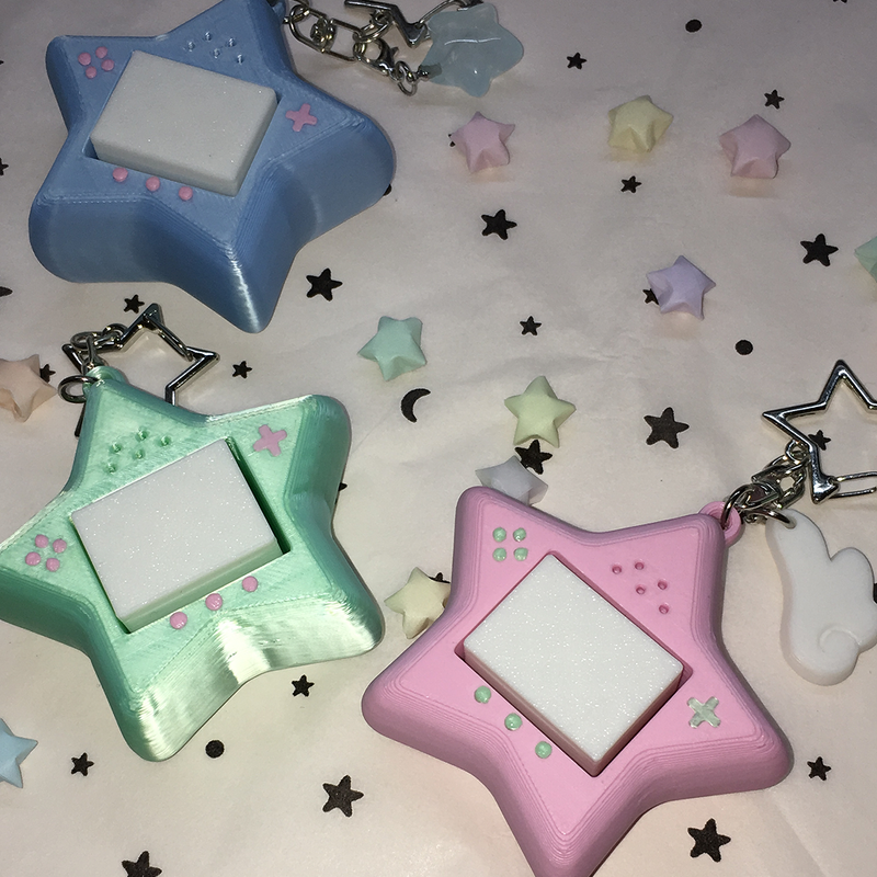 Tomodachi Clicker Keyring