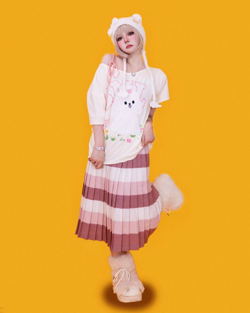 cotton candy puppy box T