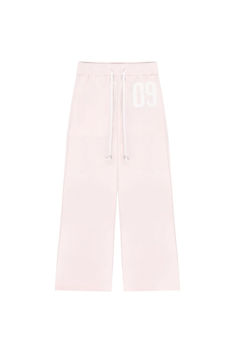 Kleesier（クリーシーア）の「09 ナンバリングストレートパンツ, Pink（パンツ）」