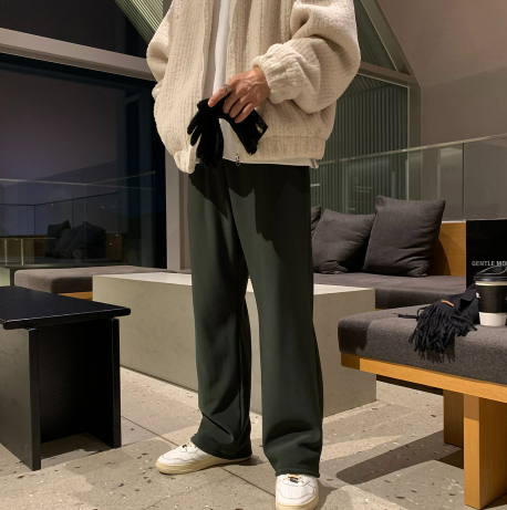 Wybird Winter Span Brushed Banding Wide Pants