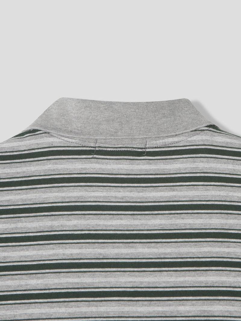 Cloud Cropped Striped Top