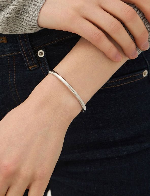 26SS★ [Premium Plating] Essence AB(W) Metal Slim Bangle