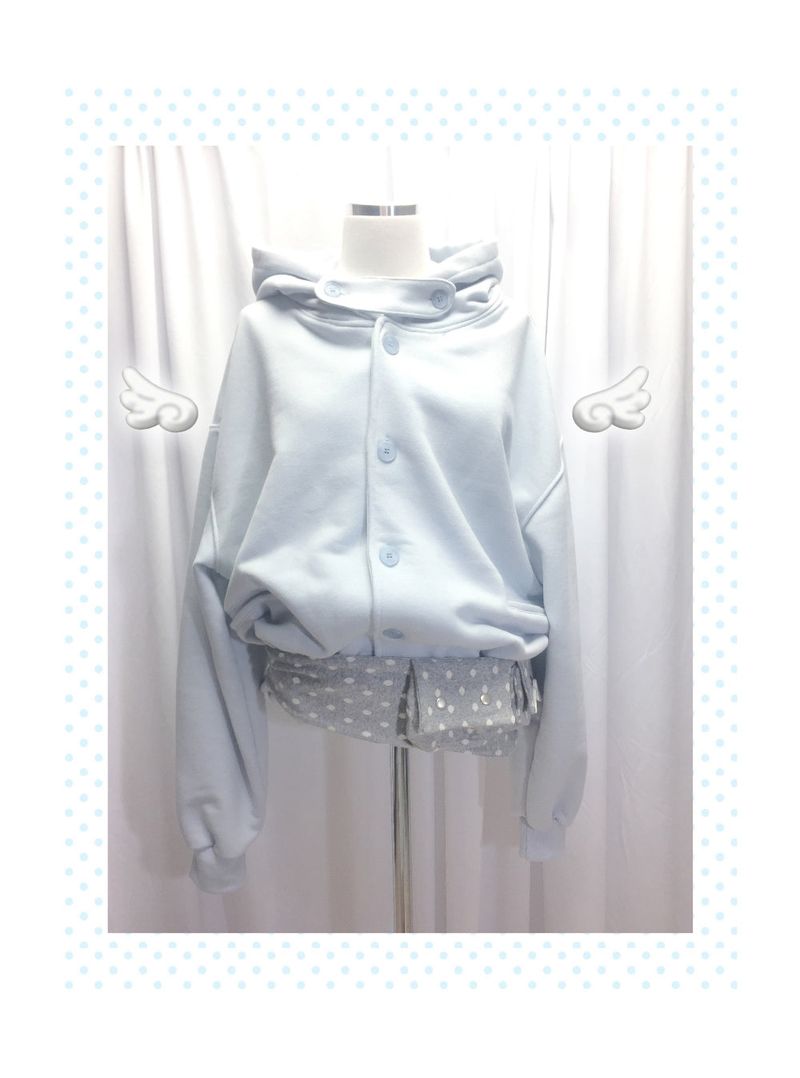 Wish hood zip-up (4color)