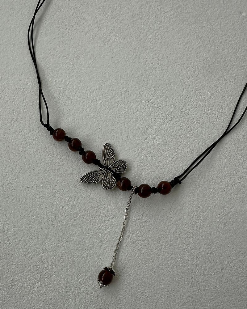 Nabi Ethnic Gemini String Adjustable Knot Necklace