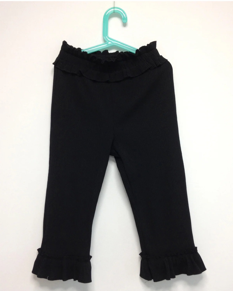 frill leggings pants