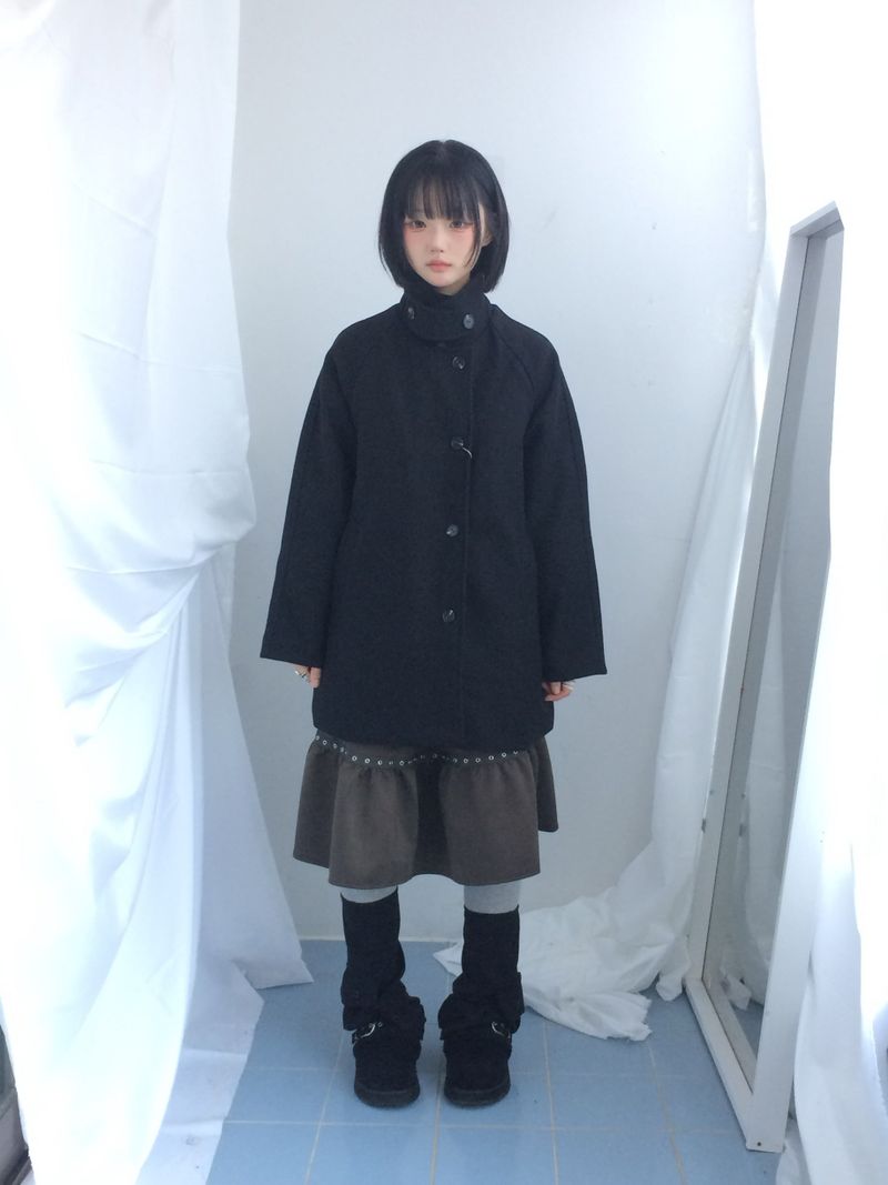 eyelet tier skirt