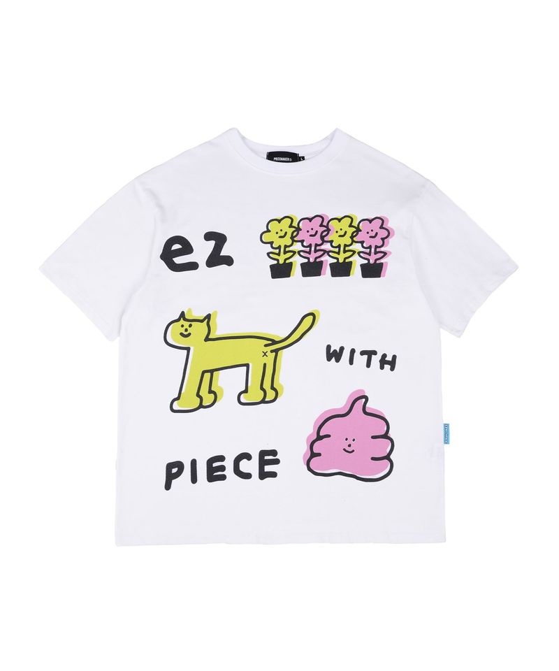 [EZwithPIECE] BOMB TEE(3COLORS)