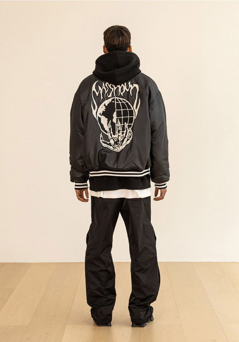 VIRTUAL WORLD 6OZ VARSITY JACKET