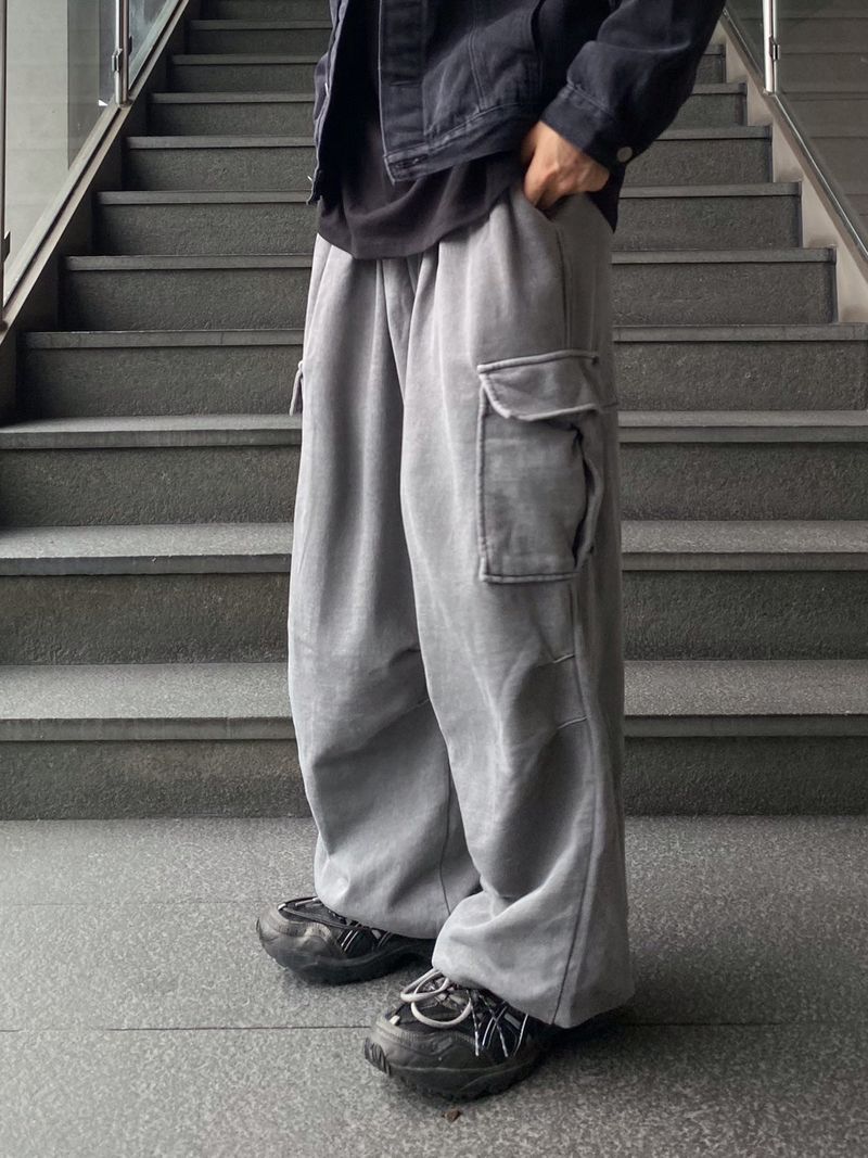 UNAIDUN（アネイダン）の「Pigment Stper Cargo Balloon Pants 2C（Pants）」