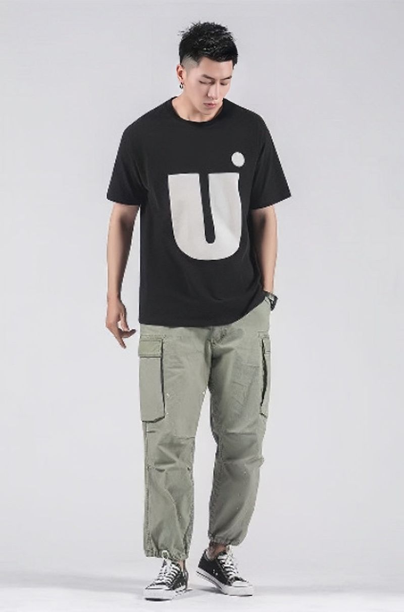UNITY（ユニティ）の「UNITY Simple Big U Short Sleeve Black（Tops）」