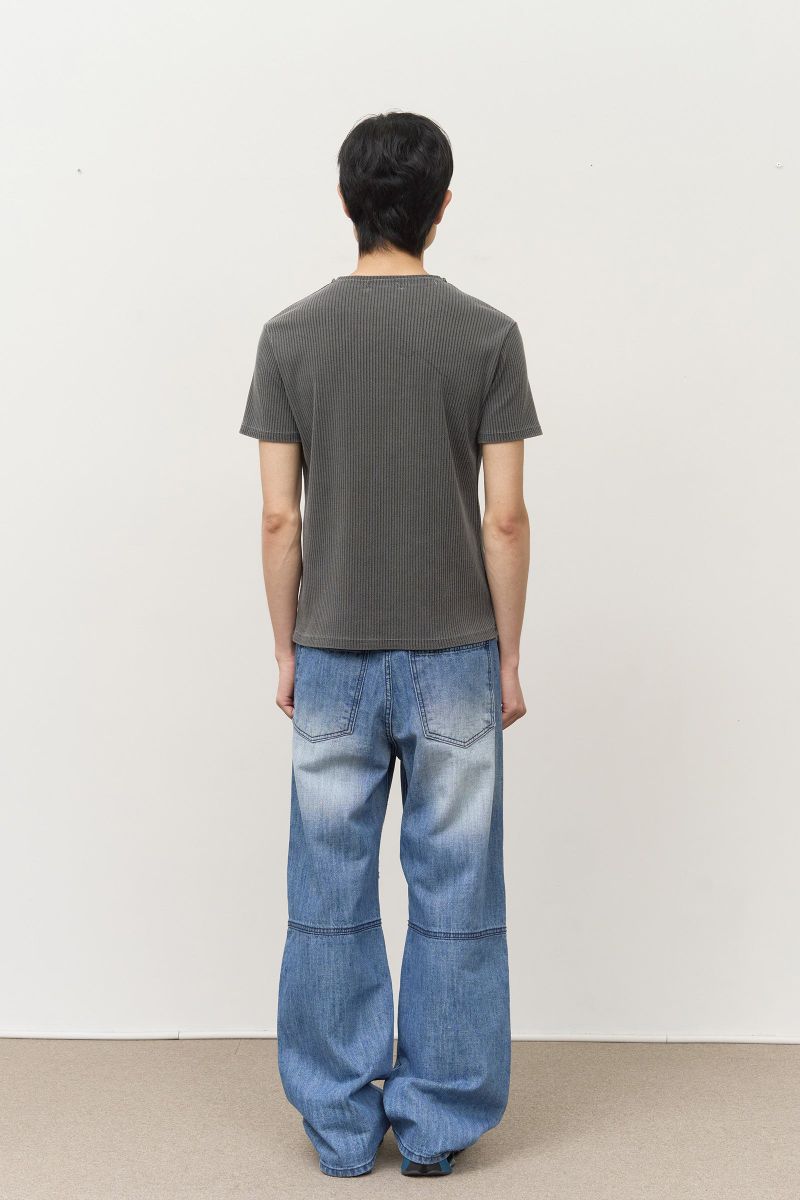 Drow Pigment Henley Top