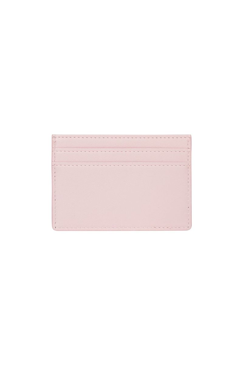 SIGNATURE CARD WALLET pink