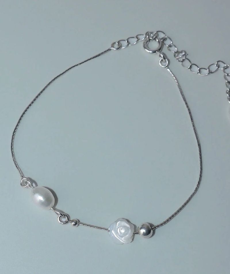[MADE] rose petal trace bracelet