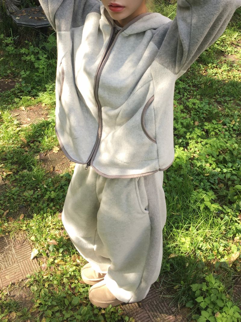 RITCORE（リットコア）の「[SET] Fluffy Winter Fleece Zip-Up (3c)（Tops）」