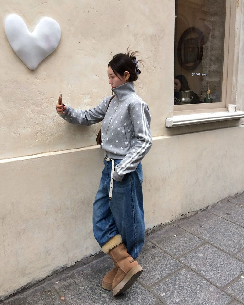 [ORIGINAL] After Platform Long Mouton Boots
