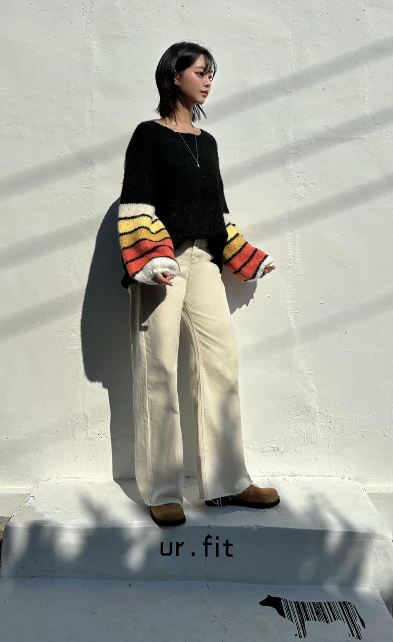 LIN BLANC COLOR DENIM PANTS code 18300