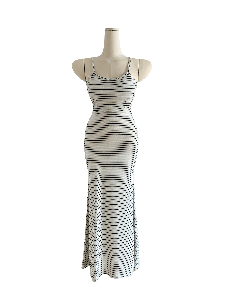 [MADE] All-in-One Striped Long Dress