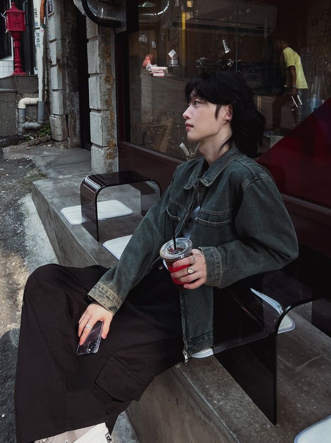 Rogers Rivet Denim Jacket