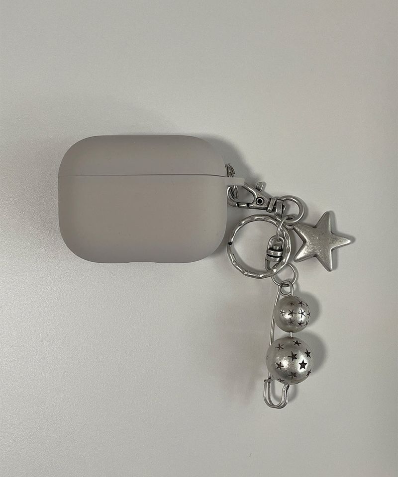 three star clip keyring