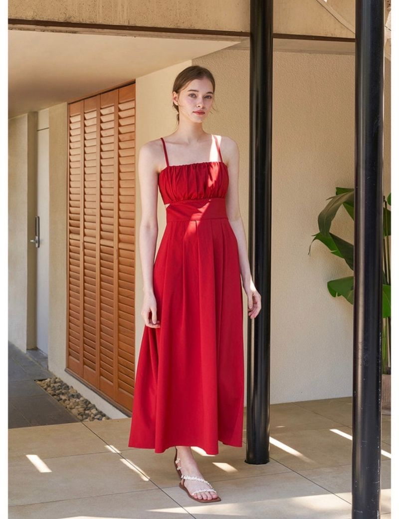 Eloise Dress Red