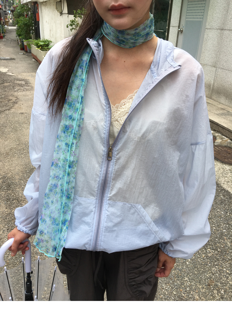 Airy Blossom Scarf (2color)