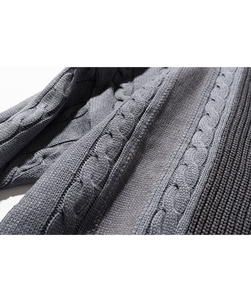 MULTIPLE INCISON CABLE KNIT MFONT002