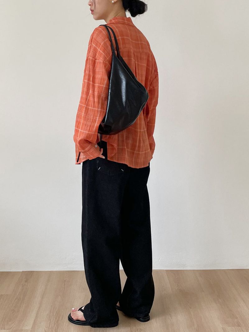 Maro Check Loose Fit Shirt