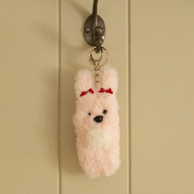 Iroco（イロコ）の「fluffy Hato keyring（Toys/Key Holders）」