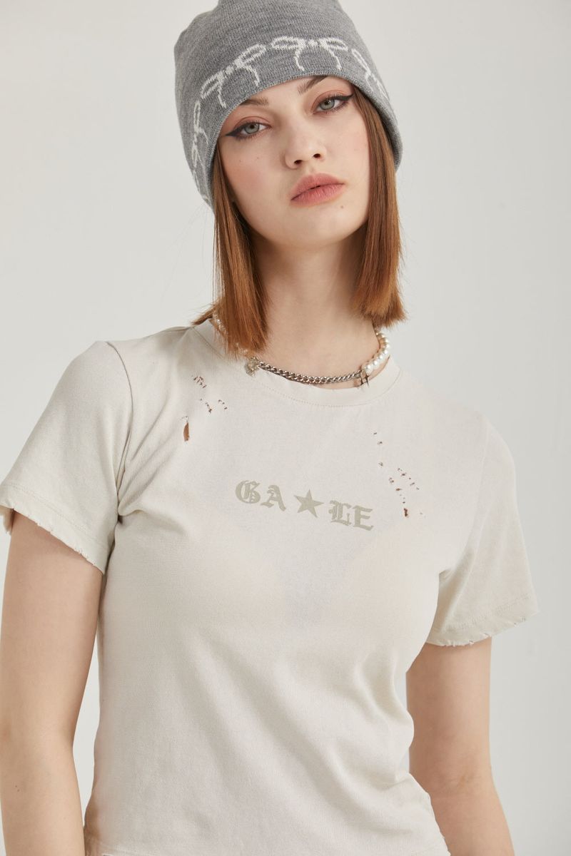 WASHING CRACK T-SHIRT