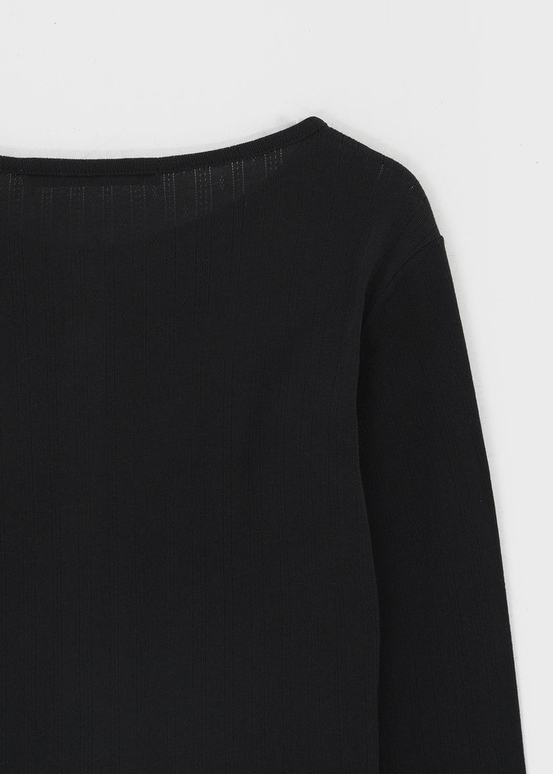 [B-BASIC] Punching Cardigan (2 Sizes)