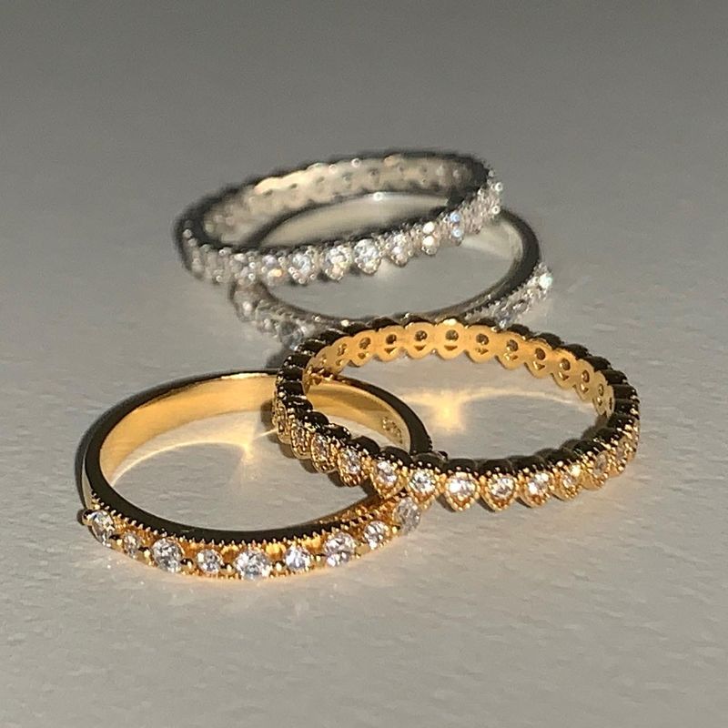 dearmerry（ディアメリー）の「(silver925) ウォータードロップキュービックリング *gold（アクセサリー）」