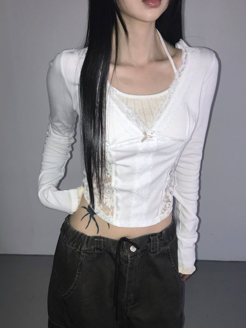 roomie lace top(4color)