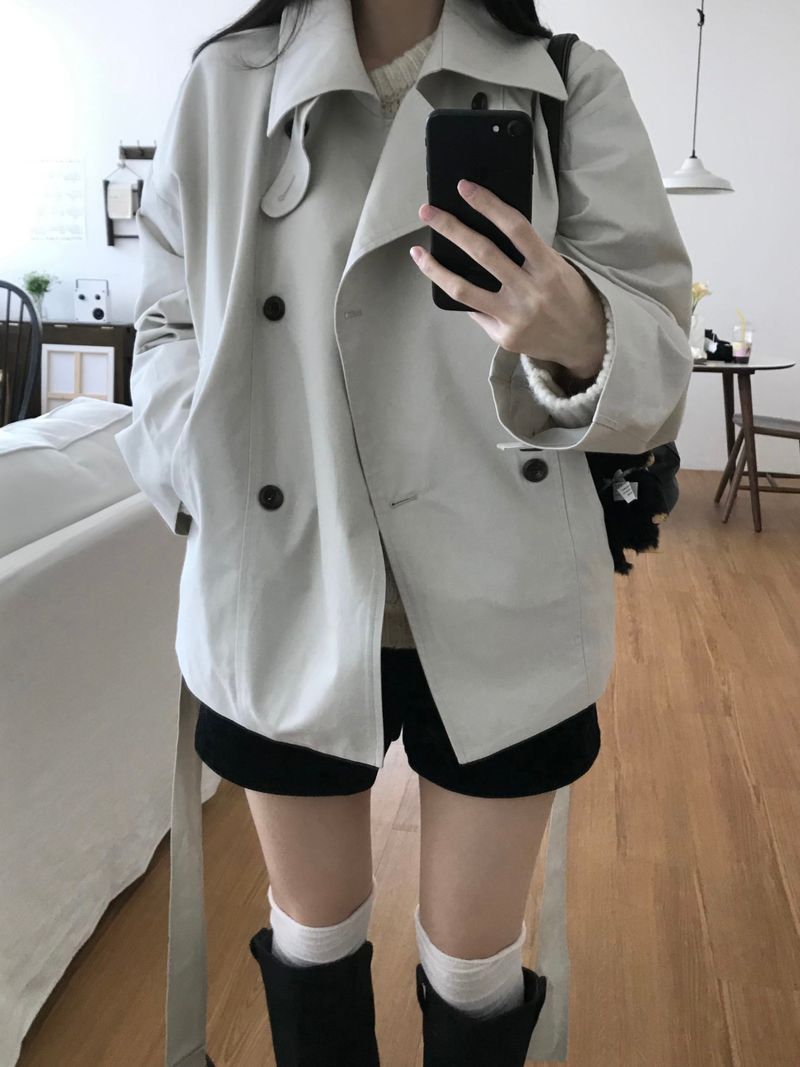 Root Short Trench Jacket (3 colors)